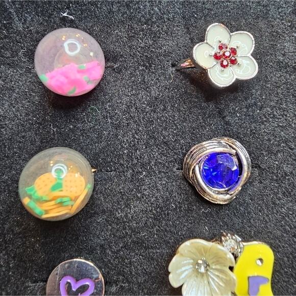 Paparazzi Lot of 10 Adjustable Rings Great for Preteens and Teens Boxed NEW #3 - Picture 2 of 7